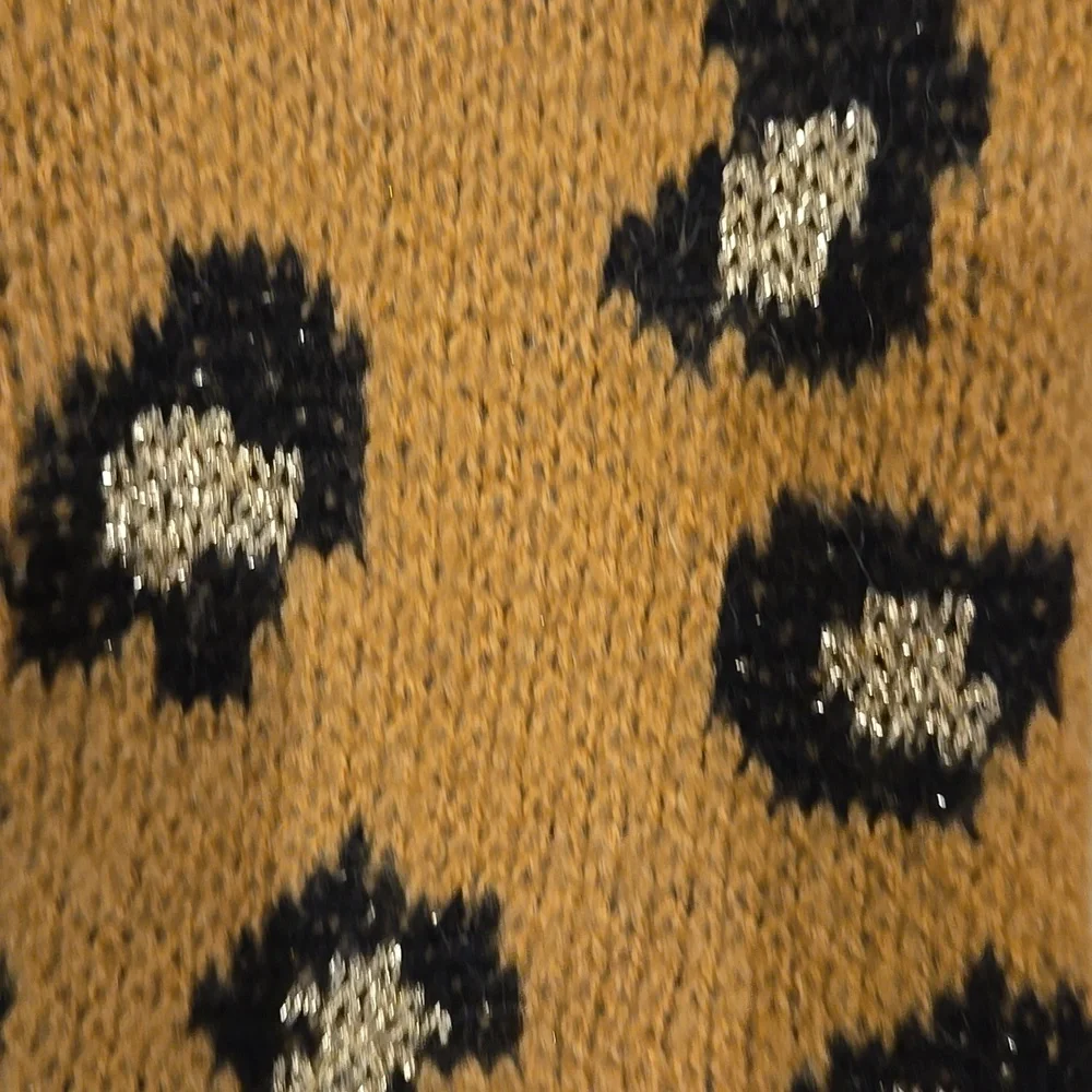 NWT Juicy Couture Los Angeles Black Label Leopard Mitt Gloves - Picture 3 of 10